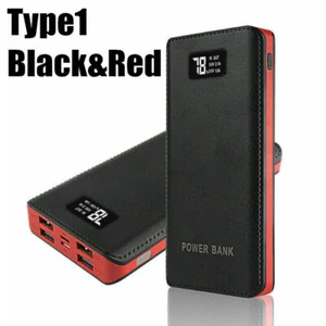 900000mAh Portable Power Bank 4USB External Battery Backup Charger Fast Charging - Picture 1 of 18