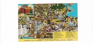 Chicago, Illinois cartolina d'epoca / Harriet Hammond McCormick Memorial - Foto 1 di 2