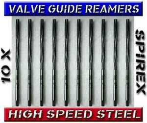 10x VALVE GUIDE REAMER KIT MOTORCYCLES,ATVs,BOAT,QUAD,CARS,TRUCKS HIGH SPEED - Picture 1 of 1