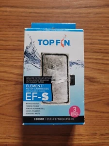 Top Fin EF-S Element Filter Cartridge 3 Month Supply 2.1 in X 3.7 in - New - Picture 1 of 3