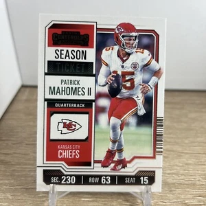 2023 Contenders Base Season Ticket #51 Patrick Mahomes II Kansas City Chiefs - Picture 1 of 2