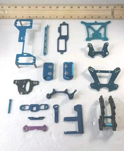 Bundle Lot Of 17 Pieces, RC Remote Control Replacement Parts Pre-owned Nitro RC - Picture 1 of 24