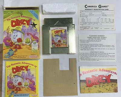 The Fantastic Adventures of Dizzy (Nintendo Entertainment System, 1992) CiB - Image 1 of 4