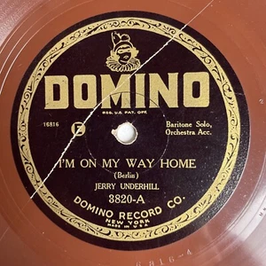 10" 78 RPM-Jerry Underhill-I'm On My Way Home/Billy Jones-That's a Good Girl - Imagen 1 de 4