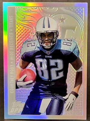2006 Topps Draft Picks Prospects Chrome Silver Refractors 90 Courtney Roby 89/99 - Image 1 of 2