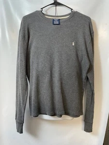 S/P/CH Ralph Lauren Polo Ropa de Dormir Manga Larga Térmica CAMISA - Imagen 1 de 6