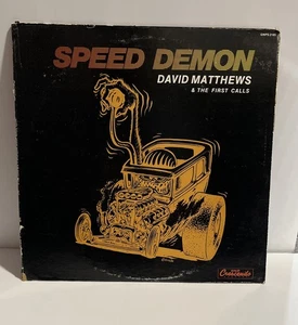 David Matthews The First Calls Speed Demon LP Album GNPS 2185 1986 GNP -VG+- - Picture 1 of 4