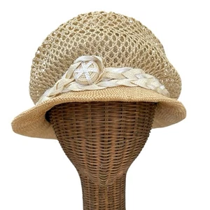 Rare Junya Watanabe Straw Cloche Hat Comme Des Garçons S/S 2011 - Picture 1 of 10