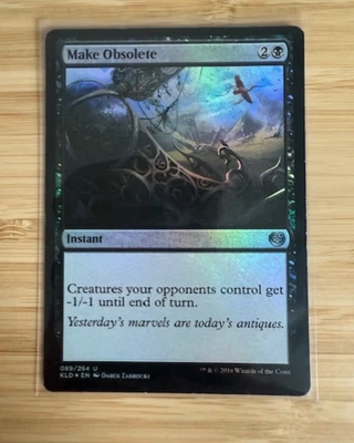 Magic the Gathering: Make Obsolete Kaladesh Foil NM - Image 1 of 2