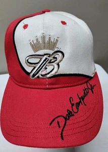 Dale Earnhardt Number 8 Budweiser Signature Cap Hat Strapback Racing NASCAR - Picture 1 of 10