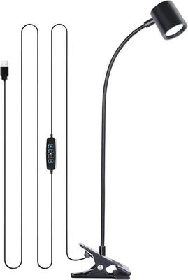 Lampara Led Para Escritorio De Uñas Para Mesa Maquillaje Lectura Estudiar Luz US - Image 1 of 4