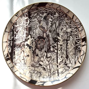 Placa de coleccionista "Where Paths Cross" - Bradford Exchange (Silent Journey #1) - Imagen 1 de 5