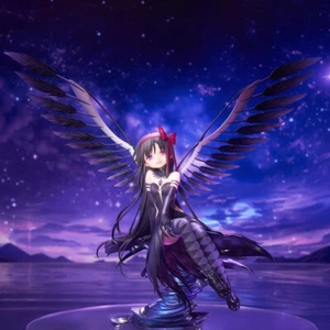 Anime Puella Magi Madoka Magica Akemi Homura 30cm GK Figura Juguete Figura Modelo - Imagen 1 de 13