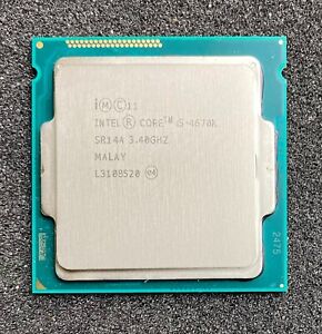 Intel i5-4670K SR14A 3.40GHz 6M Cache 5.00GT/s Socket 1150 Quad Core Processor