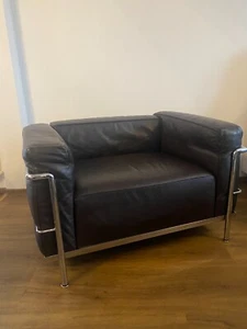 Original Cassina Le Corbusier LC3 Leder Sessel - Bild 1 von 6