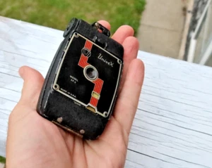 RARE Vintage Univex Mini Folding Box Camera Universal Camera Corp AF-2 Spy Film - Picture 1 of 5