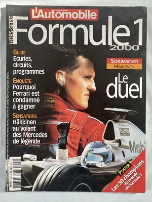 Formule 1 2000 Racing Schumacher Hakkinen Mercedes With 50 Champion POSTER - Image 1 of 4