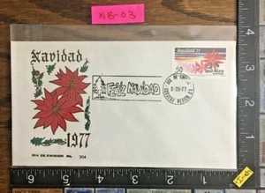 MEXICO, CHRISTMAS - NAVIDAD 1977 FDC, STAMP SCOTT#1159, VG CONDITION #NB-03 - Picture 1 of 2