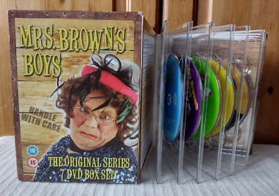 Mrs Brown's Boys The Original Series 7 Disc DVD Box Set Cardboard Sleeve tv - Image 1 of 4