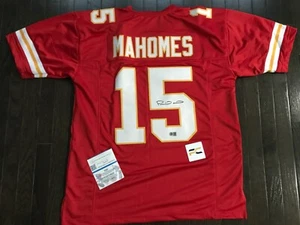 Patrick Mahomes Autographed Signed Dri-Fit NFL Jersey Kansas City Chiefs W/COA - Picture 1 of 12