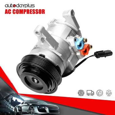 For Dodge Durango Jeep Grand Cherokee 2005 2006 2007 A/C AC Compressor - Image 1 of 4