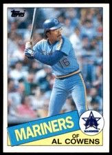 1985 Topps Al Cowens Baseball Cards #224
