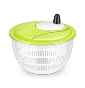 No BPA Salad Spinner, 4.5L Quart Large Capacity Multi-Use Lettuce & Fruit Washer - Picture 1 of 6