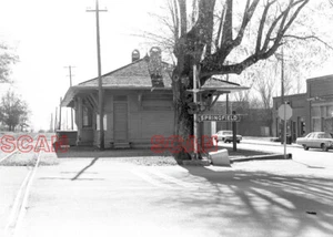 25AA953 NEG/RP 1973 SOUTHERN RAILWAY DEPOT SPRINGFIELD SC - Bild 1 von 1