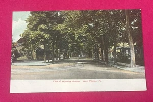 Postcard - View Of Wyoming Avenue West Pittston, Pa Unposted - Picture 1 of 2