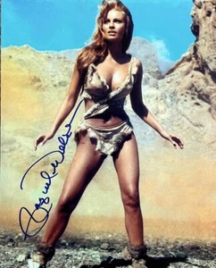 Raquel Welch Size 8 x 10 PHOTO 1 MILLION BC VERY NICE - Picture 1 of 5