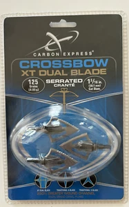 Carbon Express XT Doppelklinge X3 125 Körnungen 1 3/16" Schnittdurchmesser - Bild 1 von 6