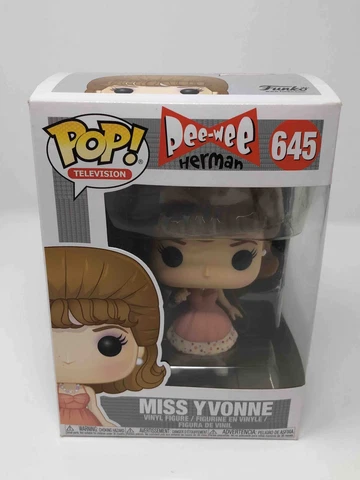 Funko POP! Television Pee-Wee Herman Miss Yvonne #645 Vinyl Figure Cover
