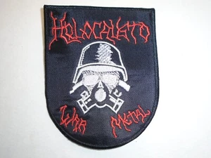 HOLOCAUSTO WAR METAL EMBROIDERED PATCH - Picture 1 of 1