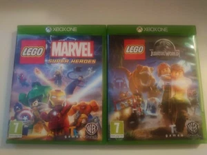 Lego Marvel Super Heroes & Jurassic World Xbox One - Picture 1 of 1
