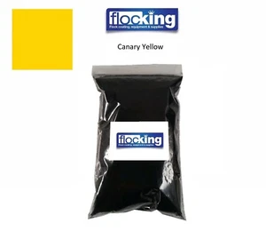 Beflockungsfasern kanariengelb 0,5 qm 1 mm Nylon Flockgelb - Bild 1 von 12