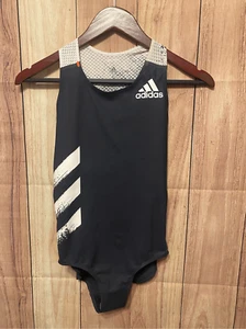 Adidas Small NWT Women's Adizero Leotard running active wear athletic black - Picture 1 of 9
