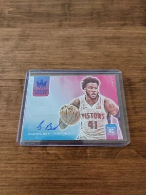 2020-21 Court Kings Saddiq Bey  Fresh Paint 8/25 🔥 - Image 1 of 3