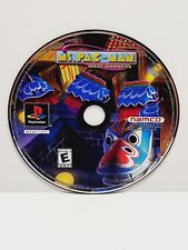 Ms. Pac-Man Maze Madness Playstation 1 PS1 Disc Only Tested Working 