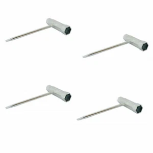 4XKombischlüssel 19 + 13 mm Zündkerzenschlüssel Motorsäge Stihl Dolmar Wald Holz - Bild 1 von 5