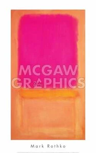 Violet Center, 1954 by Mark Rothko Art Print Abstract Poster 20x32 - Picture 1 of 1