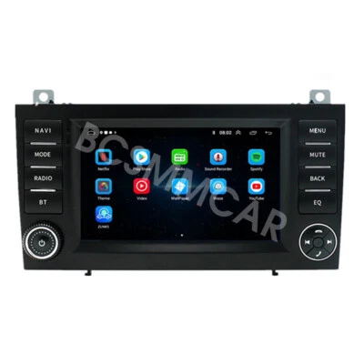 Radio estéreo de coche reproductor GPS WIFI apto para Mercedes Benz Clase SLK R171 2004-2010 Foto 1 de 4