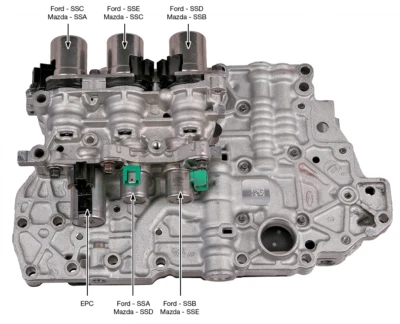 FORD FIESTA FOCUS 4 SPEED 4F27E AUTOMATIC TRANSMISSION GEARBOX VALVE BODY - Image 1 of 3