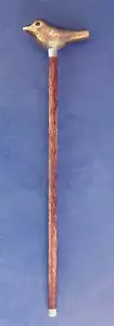miniature Handmade Walking Stick Bird head Cane collectors watching Gift LGW - Picture 1 of 2