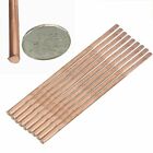 99.9% Pure Solid Copper Cu Metal Rod Tube Cylinder Bar Tool 6Mm*200Mm  Yl