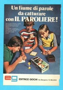 TOP979-PUBBLICITA'/ADVERTISING-1979-IL PAROLIERE-by EDITRICE GIOCHI - Foto 1 di 1