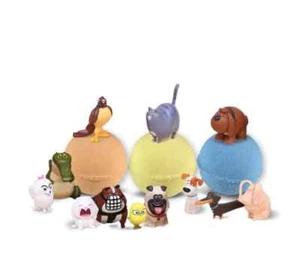 3 Grandi Bombe da Bagno per Bambini con ANIMALI DOMESTICI SEGRETI VITA Giocattoli All'interno MADE In USA - Foto 1 di 6
