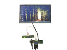 VGA LVDS LCD Controller Board With 14" LP140WH4-TLA1 1366X768 40Pin LED Screen