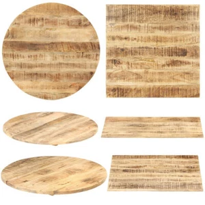 15-27mm Solid Mango Wood Table Top Replacement for Dining Coffee Kitchen Table - Picture 1 of 26