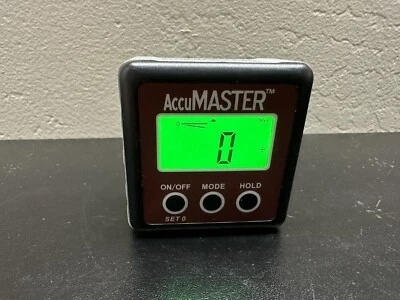 AccuMASTER 2-in-1 Digital Angle Gauge Used Once - Image 1 of 4