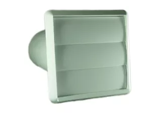 Kit ventilazione a parete 100mm bianco/marrone - Foto 1 di 10